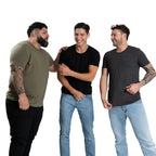 Pack 3+1 Gratis - Remeras Elemental de Lujo - Molderia Exclusiva